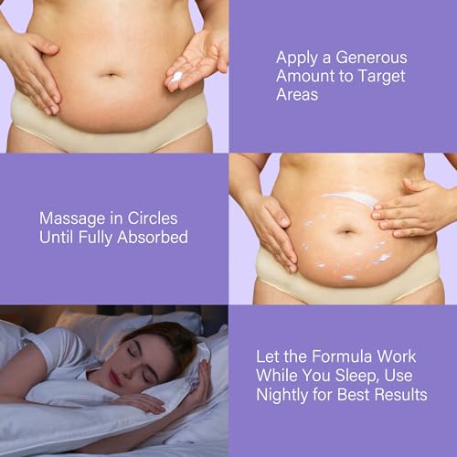 Belly Firming Cream, Overnight Toning Body Cream - Skin Tightening & Cellulite Cream COSINGKIN buy supplements canada