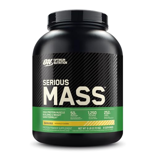 Optimum Nutrition Serious Mass, Weight Gainer Protein Powder with Creatine, Added Optimum Nutrition buy supplements canada