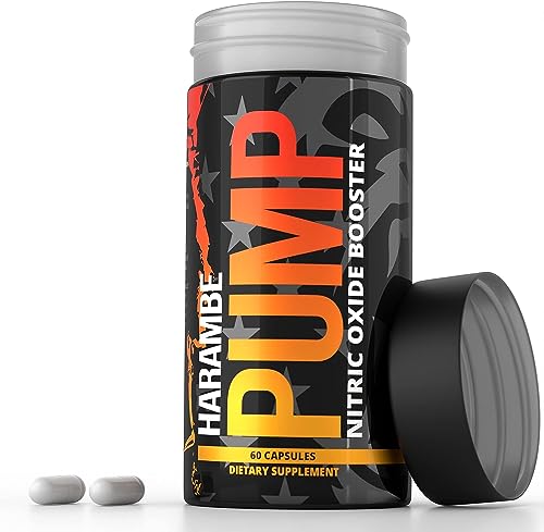 Harambe Pump - Nitric Oxide Supplement with Nitrosigine, S7, and BioPerine - Best Pre Harambe Blood buy supplements canada