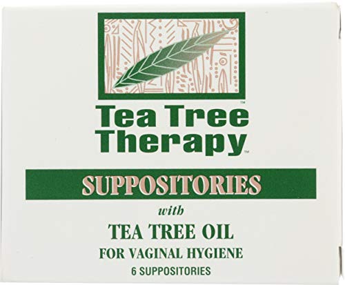 Tea Tree Therapy Vaginal Suppositories with Oil, 6 Count, White Tea Tree Therapy buy supplements canada