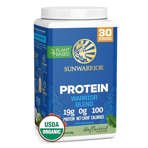 Vegan Organic Protein Powder Plant-based | BCAA Amino Acids Hemp Seed Soy Free Sunwarrior buy supplements canada