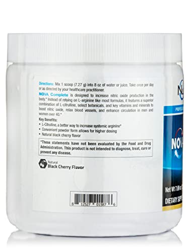 NuMedica NOVA (Nitric Oxide Vascular Assist) Complete - 7.69 oz (218.04 Grams) NuMedica buy supplements canada