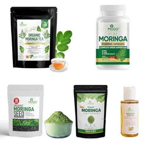 MOGO Moringa Oleifera Capsules | 100% Pure Single Origin Moringa Leaf Powder Supplement MOGO buy supplements canada