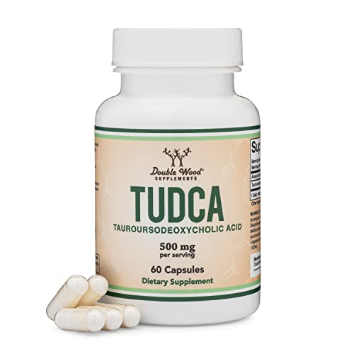 TUDCA Bile Salts Liver Support Supplement, 500mg Servings, Liver and Gallbladder Double Wood Supplements buy supplements canada