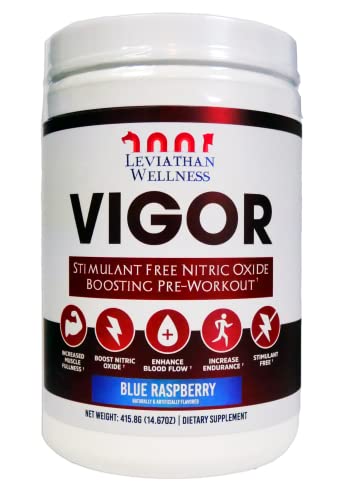Leviathan Wellness Vigor - Stimulant Free, Nitric Oxide Boosting Pre-Workout Powder Leviathan Wellness buy supplements canada