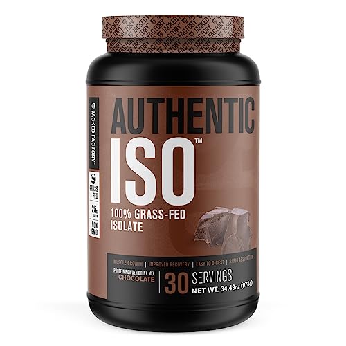Jacked Factory Authentic ISO Grass Fed Whey Protein Isolate Powder - Low Carb Jacked Factory buy supplements canada