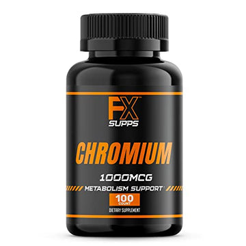 FX Supps Chromium Polynicotinate 1000 mcg (100 Capsules) Weight Management Supplements FXSUPPS buy supplements canada
