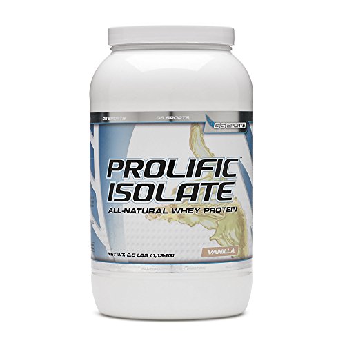 G6 Sports Nutrition Prolific Isolate All Natural Whey Protein Isolate Gluten Free, Lactose G6 Sports buy supplements canada