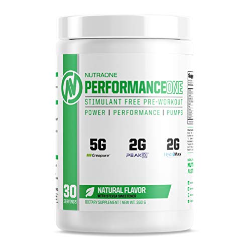 PerformanceOne Best Stimulant-Free Pre Workout Powder by NutraOne for Women and Men NutraOne Nutrition buy supplements canada