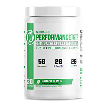 PerformanceOne Best Stimulant-Free Pre Workout Powder by NutraOne for Women and Men NutraOne Nutrition buy supplements canada