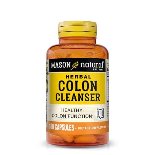 MASON NATURAL Herbal Colon Cleanser - Improved Digestive Health, Healthy Bowel MASON NATURAL buy supplements canada