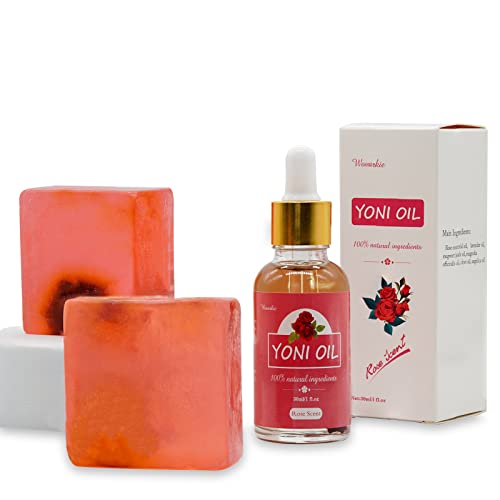Yoni Soap Bars Vaginal Wash & Natural Yoni Oil Set Of 3, Ph Balance Eliminates Odor for Women Wovarkie buy supplements canada