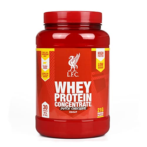 LFC Whey Protein Powder Dutch Chocolate Flavour 908g 15.5g Naturally-Occurring BCAAs Vector Consumer buy supplements canada