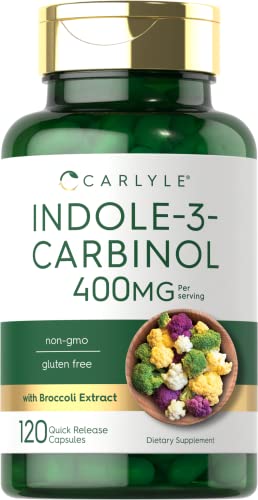 Carlyle Indole-3-Carbinol (I3C) 400mg | 120 Capsules | Advanced Formula Carlyle buy supplements canada