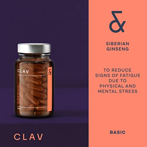 CLAV® Siberian Ginseng - 900mg Eleuthero Root Powder - Energy Supplement CLAV buy supplements canada
