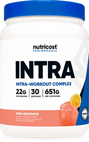 Nutricost Intra-Workout Powder, 30 Servings (Pink Lemonade) - Non-GMO, Gluten Free Nutricost buy supplements canada