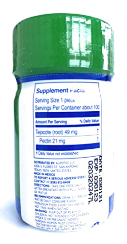 ELVPOTEC Original Mexican Raiz de Tejocote Root- 90 Pieces for One-Month Supply Alipotec buy supplements canada