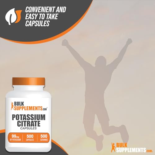 BulkSupplements.com Potassium Citrate Capsules - Potassium Supplement, Potassium BULKSUPPLEMENTS.COM buy supplements canada