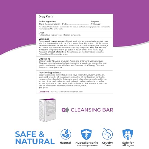 Femmesil Vaginal Soap for Relief from Yeast Infections for Women, Vaginal Itch & Irritation Aidance buy supplements canada