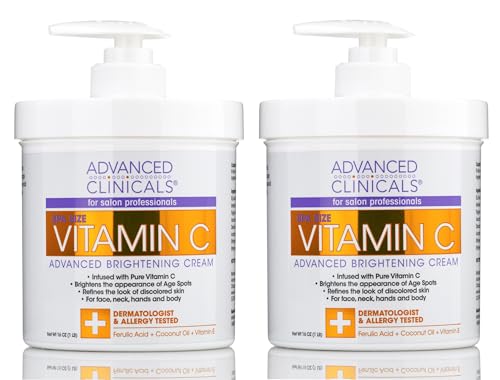 Advanced Clinicals Vitamin C Face & Body Cream Moisturizing Skin Care Lotion, Anti Advanced Clinicals buy supplements canada