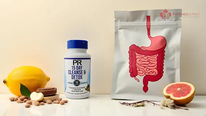 PRIMAL RESOURCE 15 Day Cleanse & Detox – Supports Digestive Health, Regularity & Gut Cleanse –Herbal with Probiotics PRIMAL RESOURCE buy supplements canada