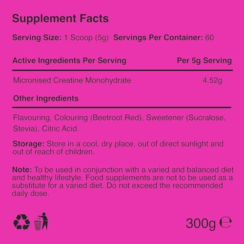 Warrior Creatine Monohydrate Powder – 300g – Micronised for Easy Mixing and Consumpti Warrior buy supplements canada