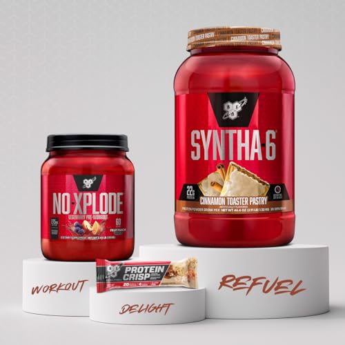 BSN SYNTHA-6 Whey Protein Powder with Micellar Casein, Milk Isolate, Cinnamon Toaster BSN buy supplements canada