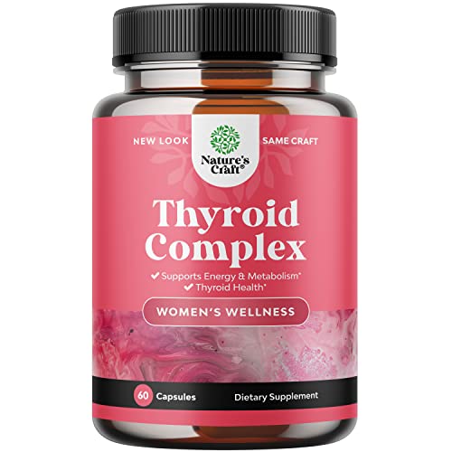 Advanced Thyroid Support for Women with Ashwagandha - Adaptogenic Thyroid Supplement Natures Craft buy supplements canada