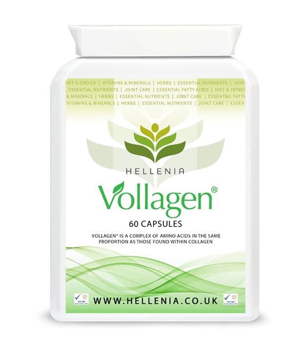 Hellenia Vollagen 500mg - 60 Capsules - Vegan Collagen Hellenia buy supplements canada