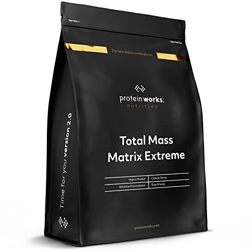 Protein Works - Total Mass Matrix Extreme Mass Gainer | High Calorie Protein Powder Protein Works buy supplements canada