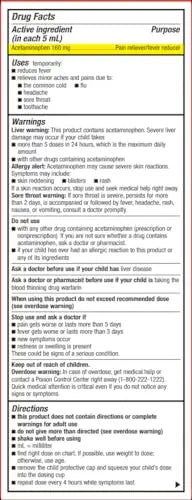 GoodSense Children's Pain and Fever Oral Suspension Liquid, Acetaminophen 160 mg per 5 mL, Bubble Gum Flavor GoodSense buy supplements canada