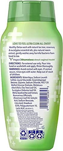 Vagisil Feminine Wash for Intimate Area Hygiene, Healthy Detox, All Over Body Wash for Women Vagisil buy supplements canada