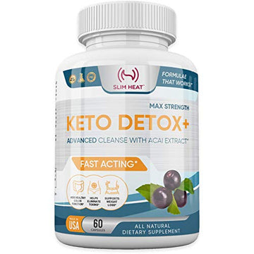 Advanced Keto Colon Cleanser & Detox for Weight Loss - Aids Healthy Colon Function Slim Heat buy supplements canada