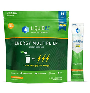 Liquid I.V. Hydration + Energy Multiplier - Yuzu Pineapple - Hydration Powder Liquid I.V. buy supplements canada
