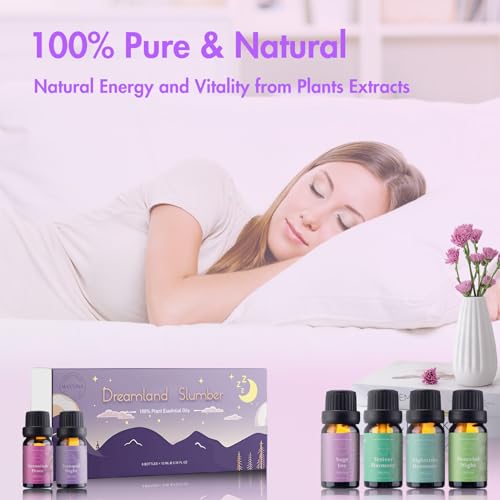 WECONA Essential Oils for Diffusers For Home - Dreamland Slumber Aromatherapy Oils Set WECONA buy supplements canada