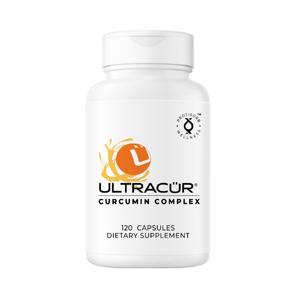 UltraCur Curcumin Complex Supplement - Ultra Bioavailable High Absorption Turmeric Curcumin Supplement for Joint, Muscle & Brain Support - Patented Protisorb for Premium Absorption – 120 Capsules UltraCur buy supplements canada