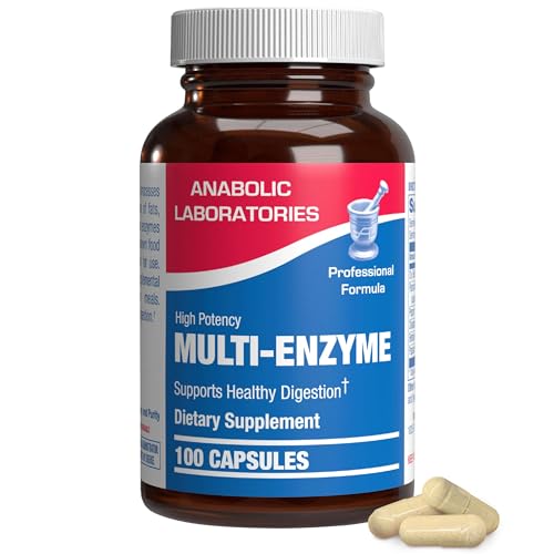 Anabolic Laboratories Multi Enzyme Nutritional Supplements - 100 Capsules of Digestive Anabolic Laboratories buy supplements canada