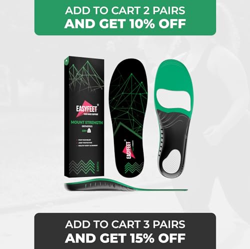 220+ lbs Plantar Fasciitis Strong Arch Support Insoles Inserts Men Women EASYFEET buy supplements canada