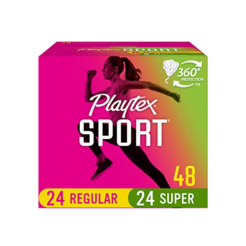 Playtex Sport Tampons, Multipack (24ct Regular/24ct Super Absorbency) PLAYTEX buy supplements canada