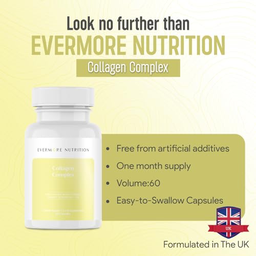 EVERMORE NUTRITION Grass Fed Collagen Complex with Hyaluronic Acid, Vitamin C and Active Peptides EVERMORE NUTRITION buy supplements canada