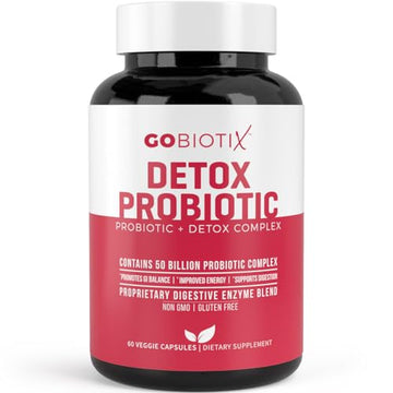 GOBIOTIX Detox Probiotic Supplement with Digestive Enzymes, Milk Thistle, Turmeric GOBIOTIX buy supplements canada