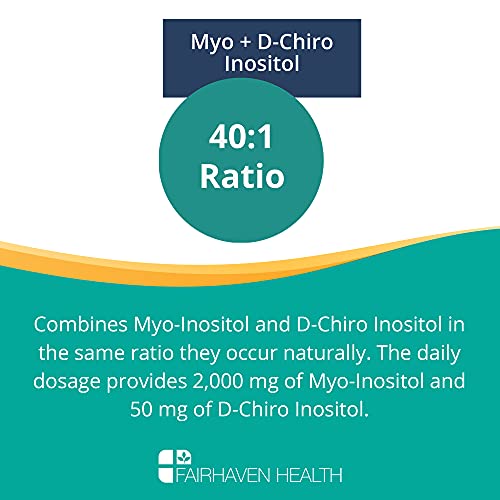 Fairhaven Health Myo-Inositol and D-Chiro Inositol Supplement | 40:1 Ratio | Female Fairhaven Health buy supplements canada