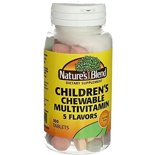 NAT B CHILDRENS CHEWABLE 100 Nature's Blend buy supplements canada