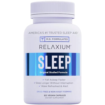 Relaxium Sleep Aid, 30-Day Supply, Dietary Supplement, Better Sleep, Magnesium Relaxium buy supplements canada