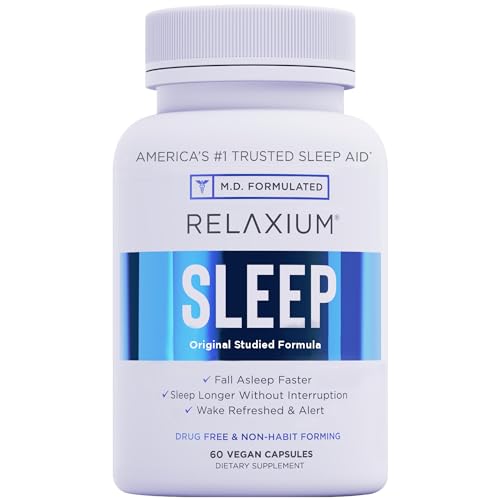 Relaxium Sleep Aid, 30-Day Supply, Dietary Supplement, Better Sleep, Magnesium Relaxium buy supplements canada