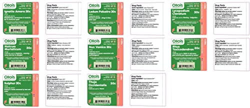 OLLOIS Homeopathy 20-Remedy Starter Kit (Organic & Lactose-Free OLLOÏS buy supplements canada