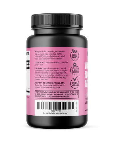 Night Time Fat Burner for Women | Weight Loss and Sleep Support Blend With Apigenin HAVASU NUTRITION buy supplements canada