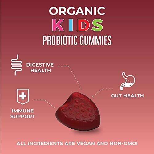 MaryRuth Organics Kids Probiotics for Digestive Health | USDA Probiotic Gummies | 2 Month Supply | Kids Probiotics | Immune Support | Gut Health Supplement | Vegan | Non-GMO | Gluten Free | 60 Count MARYRUTH'S buy supplements canada