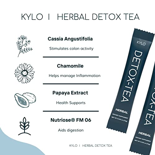 KYLO Instant Herbal Detox Tea - Support for Weight Management (30 Single-Serve Sticks) KYLO buy supplements canada