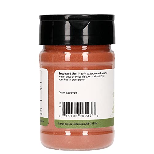 Banyan Botanicals Manjistha Powder, Spice Jar - USDA Organic - Rubia cordifolia - Cleanses Banyan Botanicals buy supplements canada